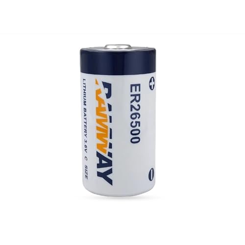 ER26500 3.6V 9000mAh C Size Li-ion Battery with Plug No Connector